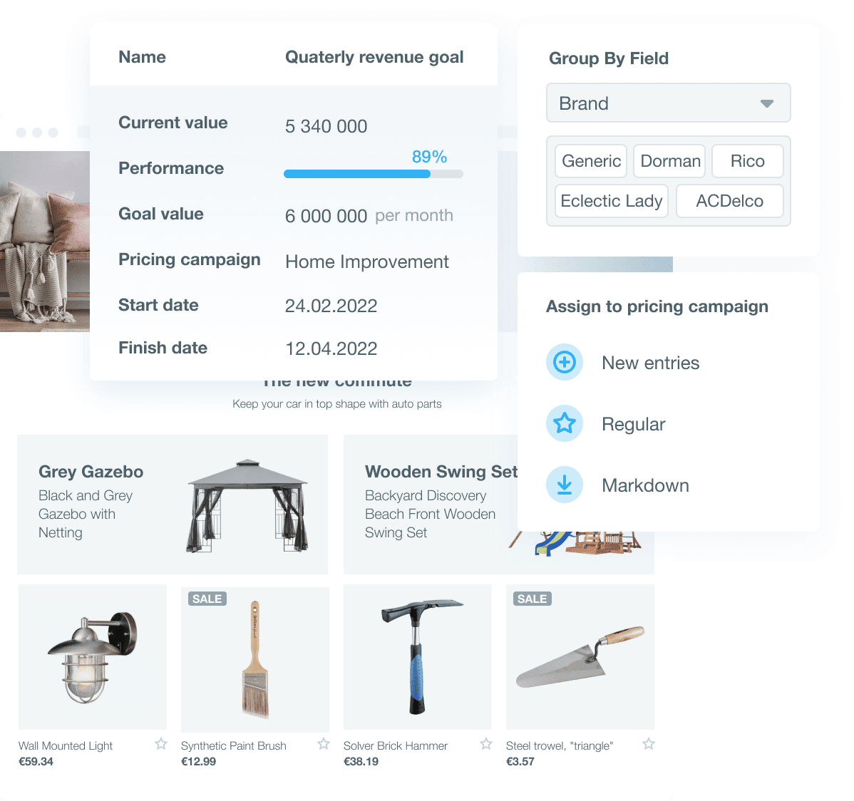 Pricing Solutions for Home Improvement